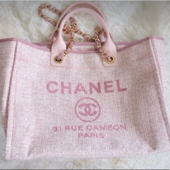 [ISO] CHANEL Deauville Tote Bag Pink - Picture 2 of 3